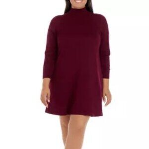 NWT half turtleneck knit dress